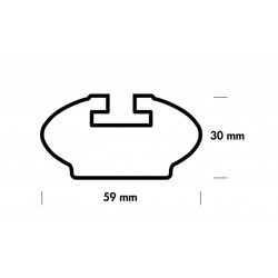 ALUVIVA 6 PARA RENAULT ZOE 2014-2026 (NO RAILING)