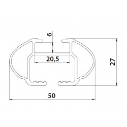 EVO ALU MERCEDES CLA SHOOTING BRAKE (X117) 2015-2019  (FIXING POINTS)