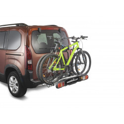 TOW BAR BIKE RACK GREEN BACK 2