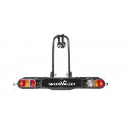 TOW BAR BIKE RACK GREEN BACK 2